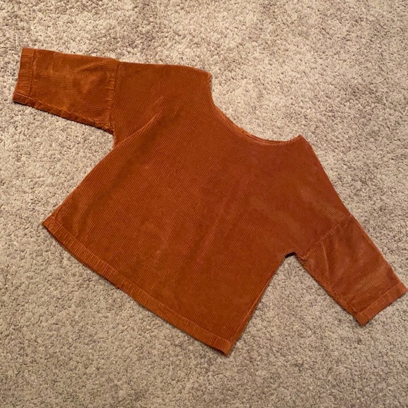sugar candy mountain Sweaters - Sugar candy mountain Corduroy Gwen Top burnt Sienna